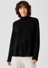 Merino Wool Turtleneck Top