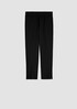 Washable Stretch Crepe Pant with Slits
