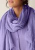 Textured Linen Blend Scarf