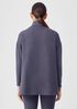 Cozy Brushed Terry Hug Funnel Neck Top