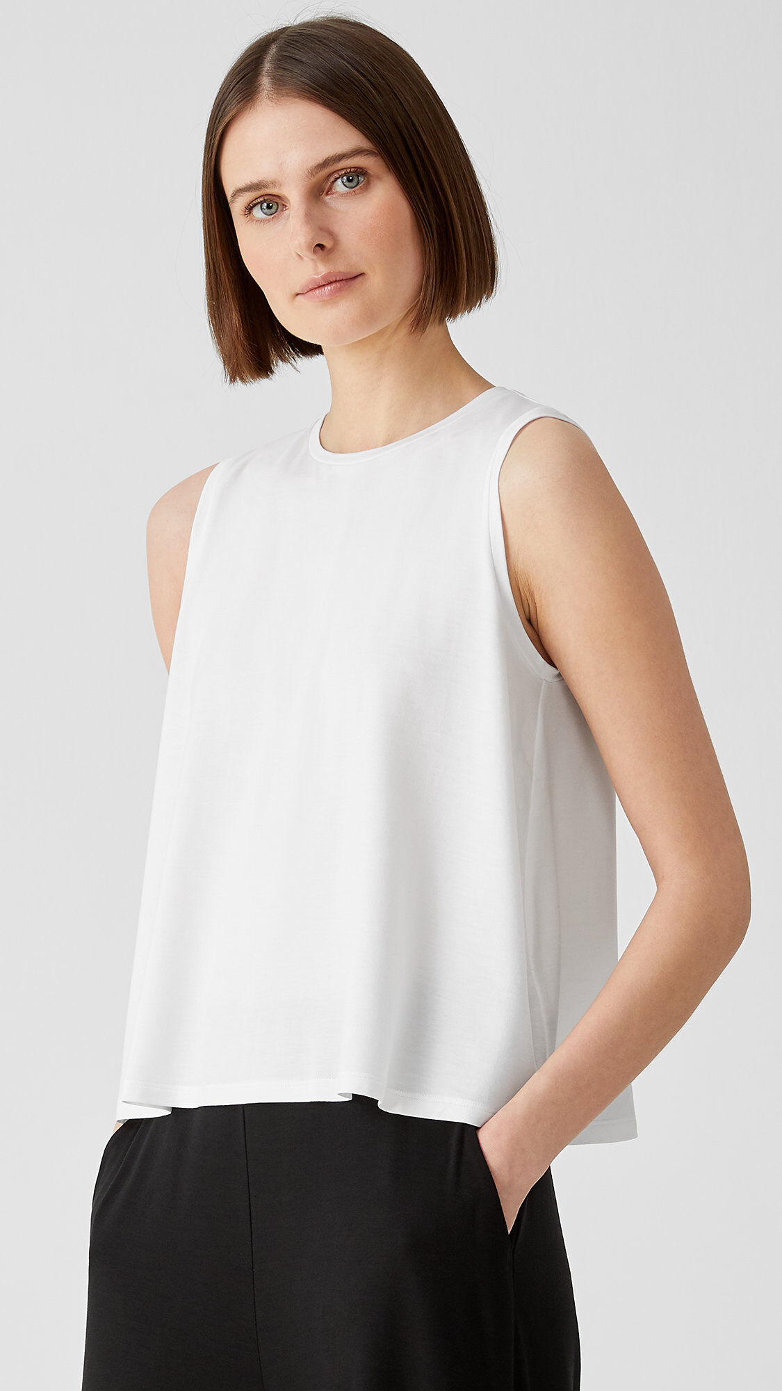 Eileen fisher outlet white tank