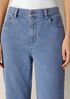 Cotton Stretch Denim Straight Jean