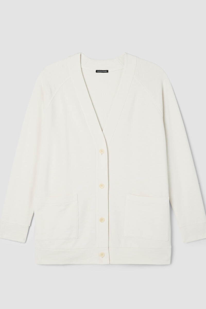 Garment-Dyed Terry Long Cardigan Garment-Dyed Terry Long Cardigan