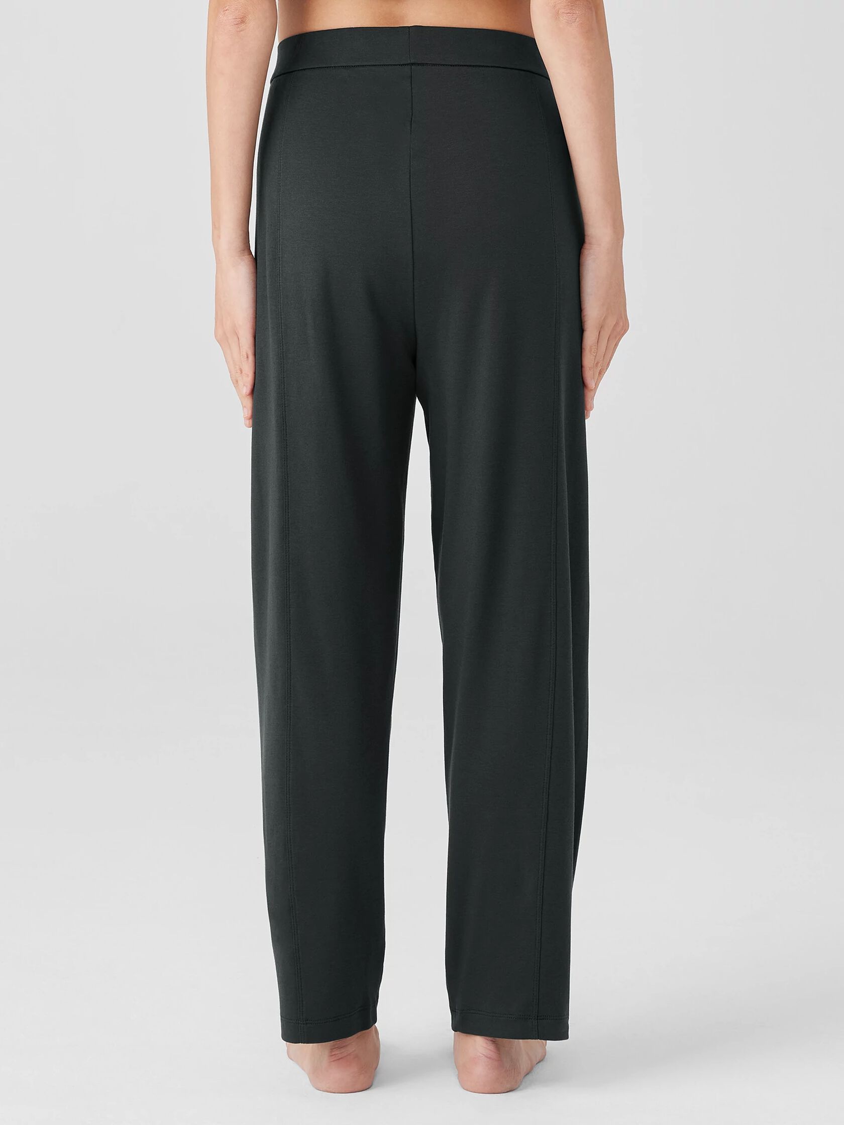 Organic Cotton Interlock Lantern Sleep Pant