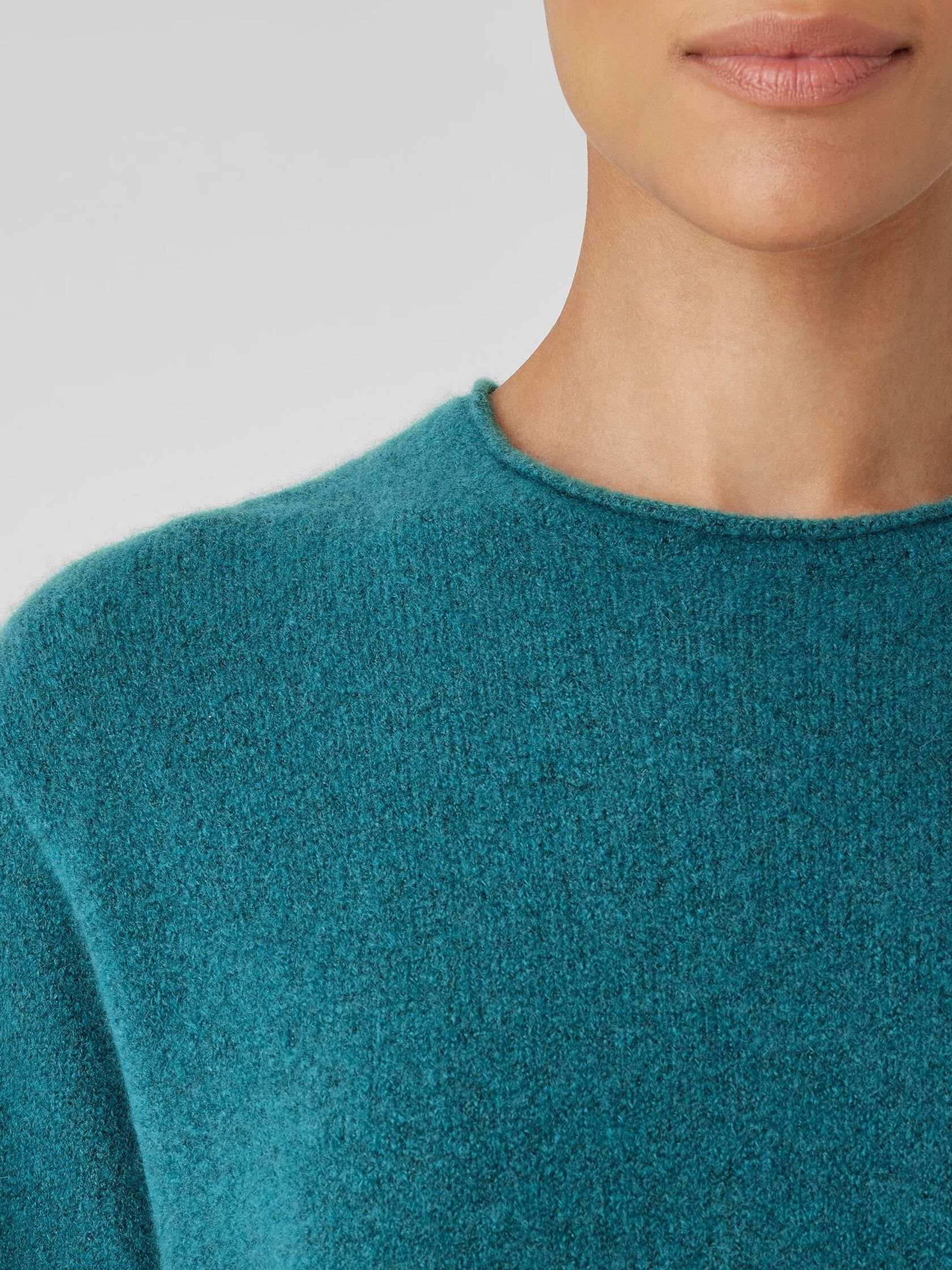 Cashmere Silk Bliss Crew Neck Top