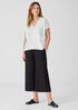 Organic Linen Cotton Square Top