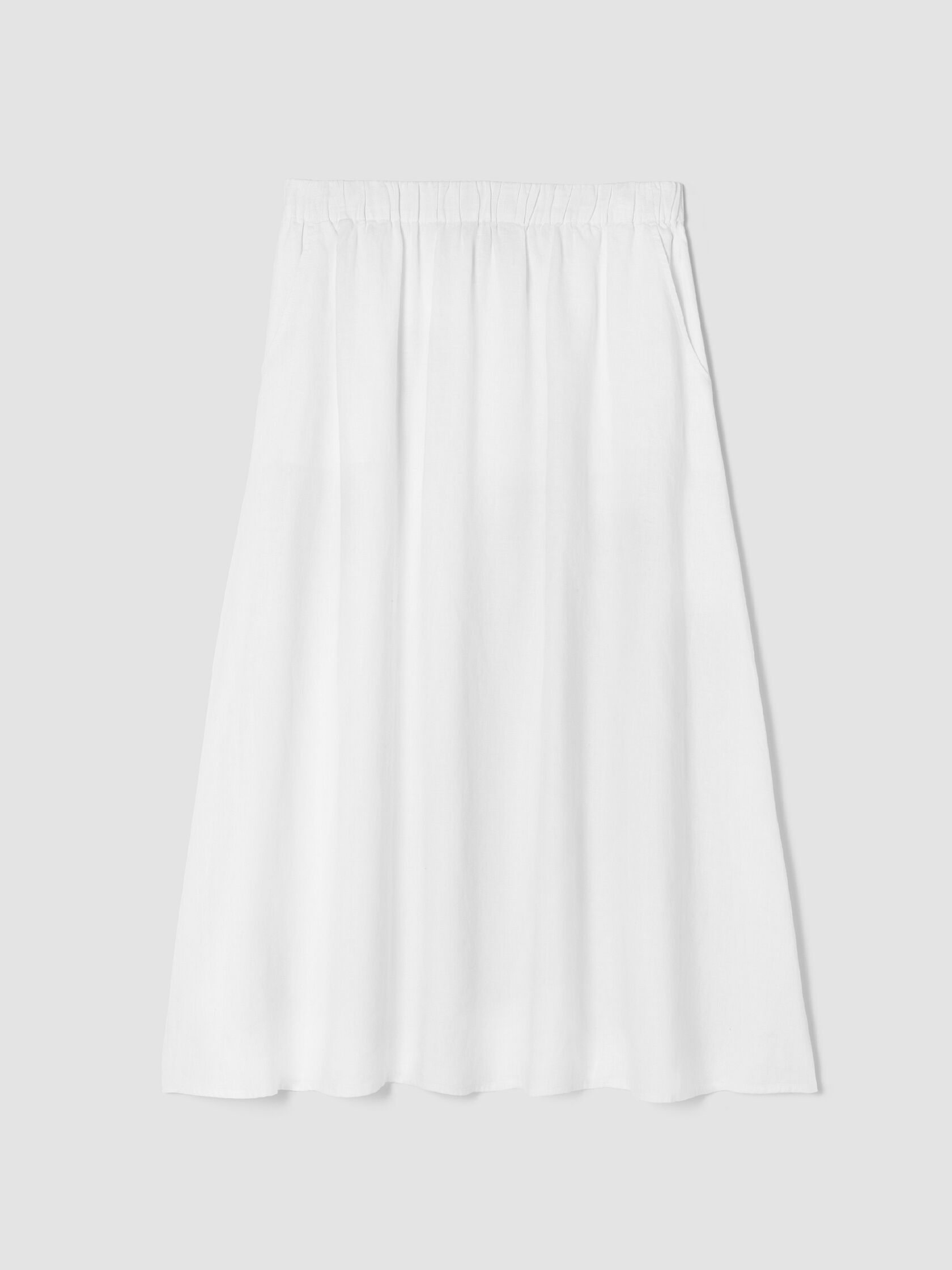 Organic Linen Pocket Skirt