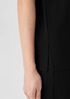 Stretch Jersey Knit Jewel Neck Tank