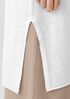 Organic Linen Cotton Jersey Long Cardigan