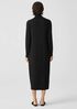 Fine Jersey Scrunch Neck Dress