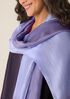 Watercolor Transitional Silk Scarf