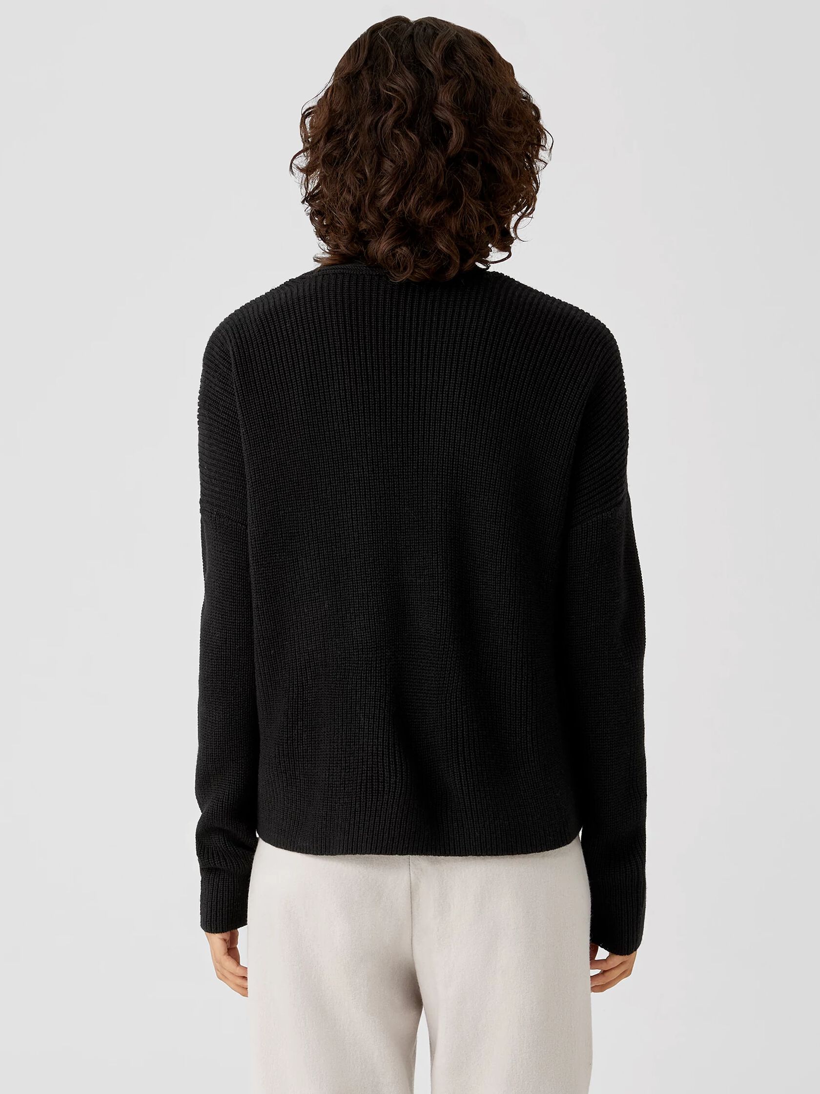Merino Cardigan in Responsible Wool