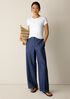 Lightweight Organic Cotton Denim Full-Length Trouser