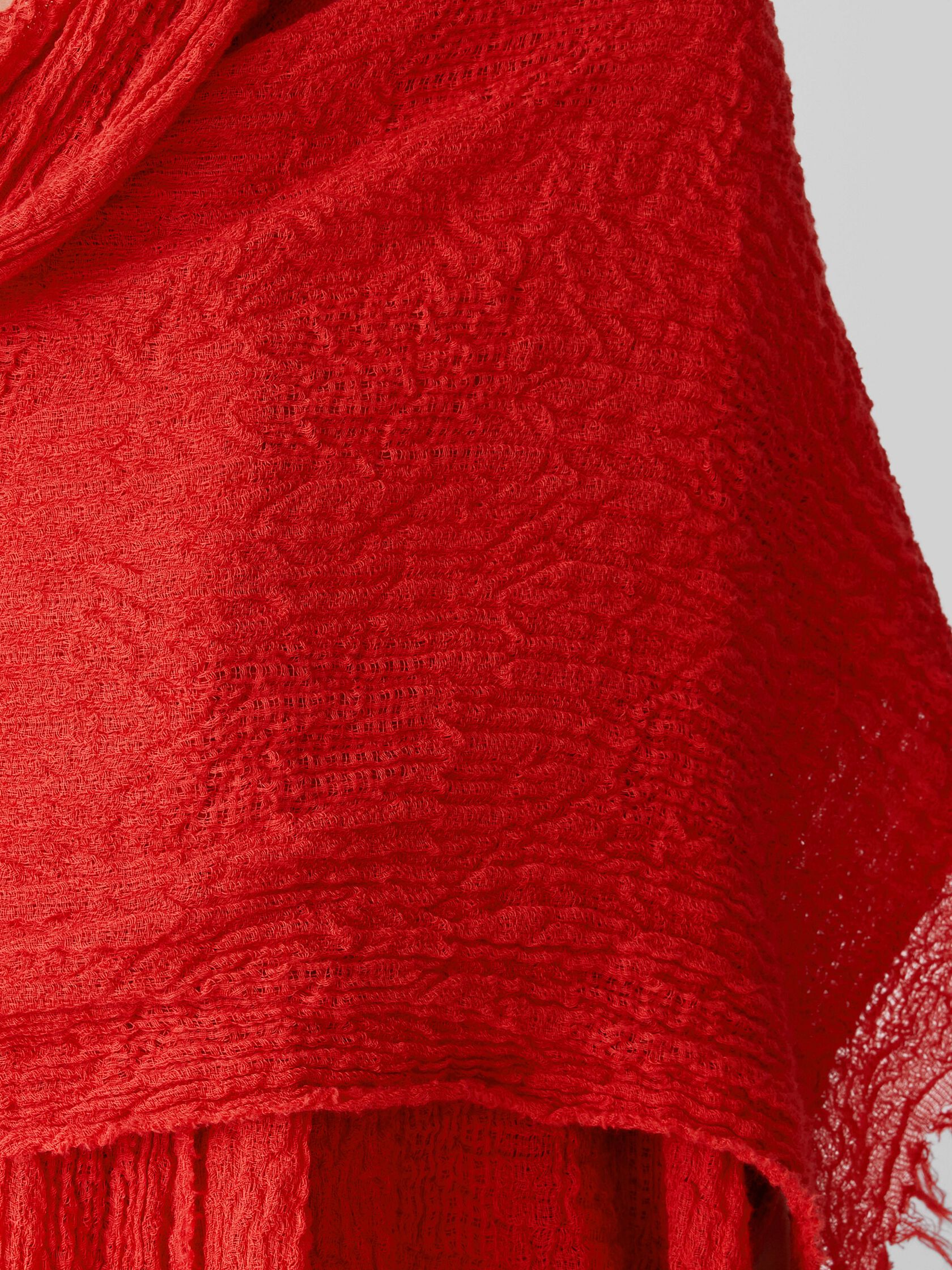 Watercolor Organic Cotton Gauze Scarf
