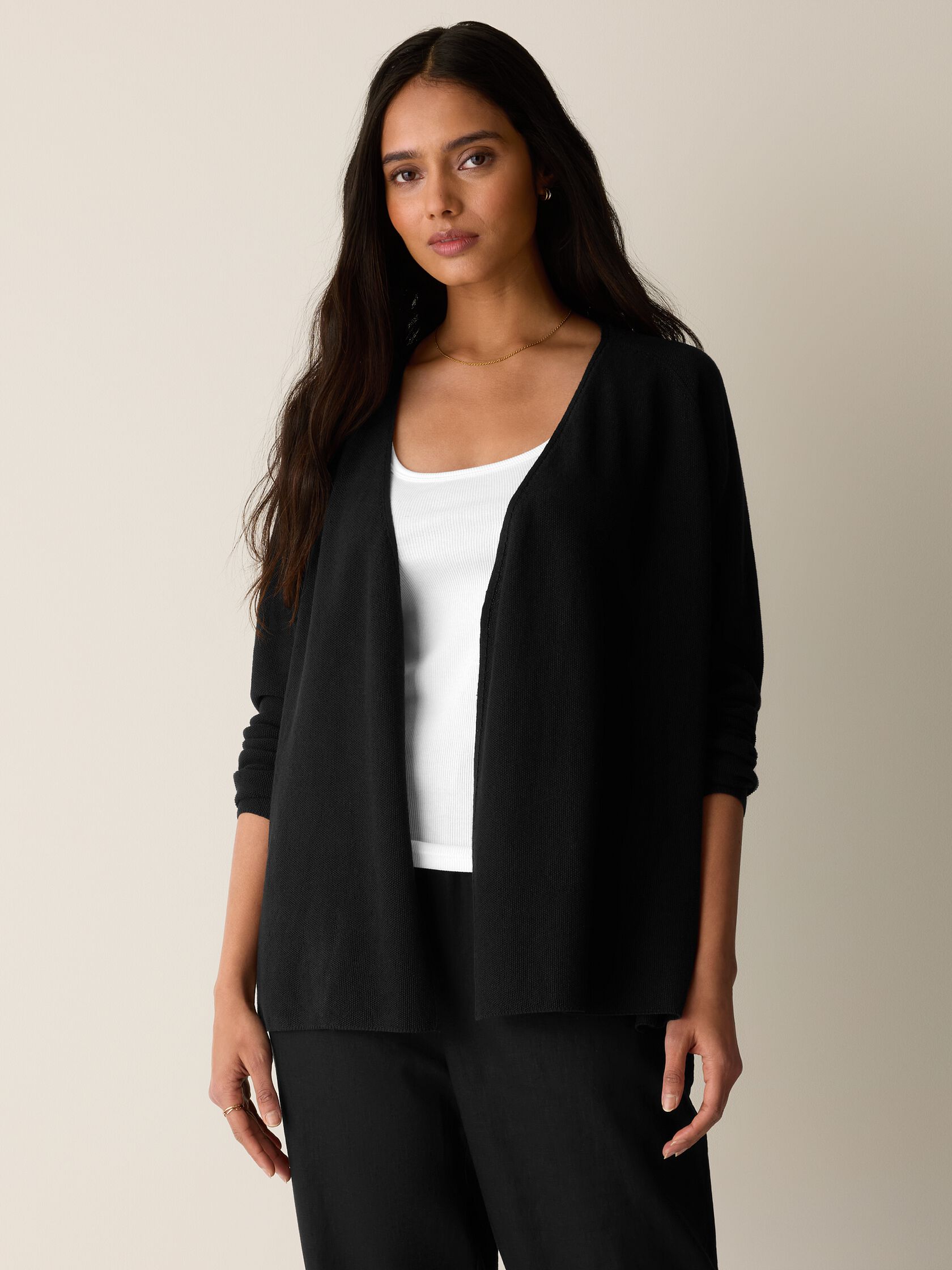 Organic Linen Cotton Cardigan