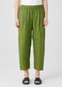 Washed Organic Linen Delave Lantern Pant