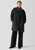 Curly Alpaca Stand Collar Coat
