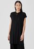 Fine Jersey Mandarin Collar Dress
