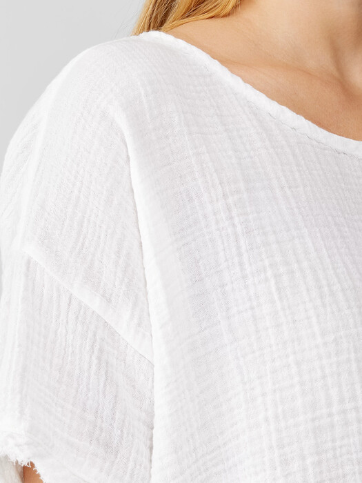 Organic Cotton Gauze Box-Top