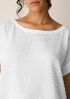 Organic Cotton Voile Box Square Top