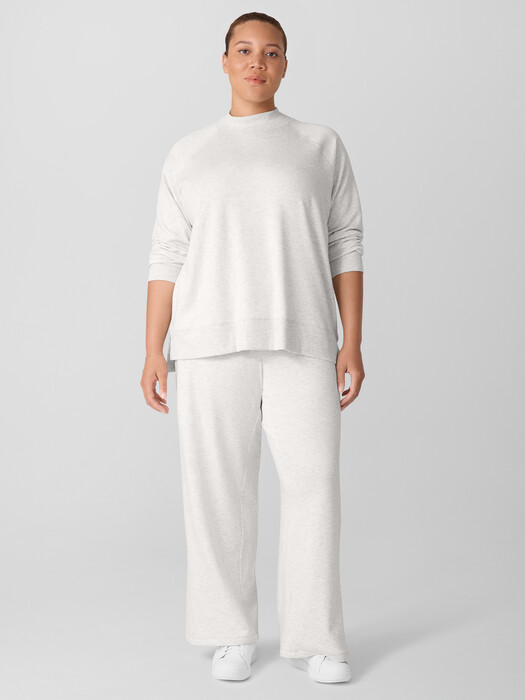 Cozy Brushed Terry Hug Straight Pant