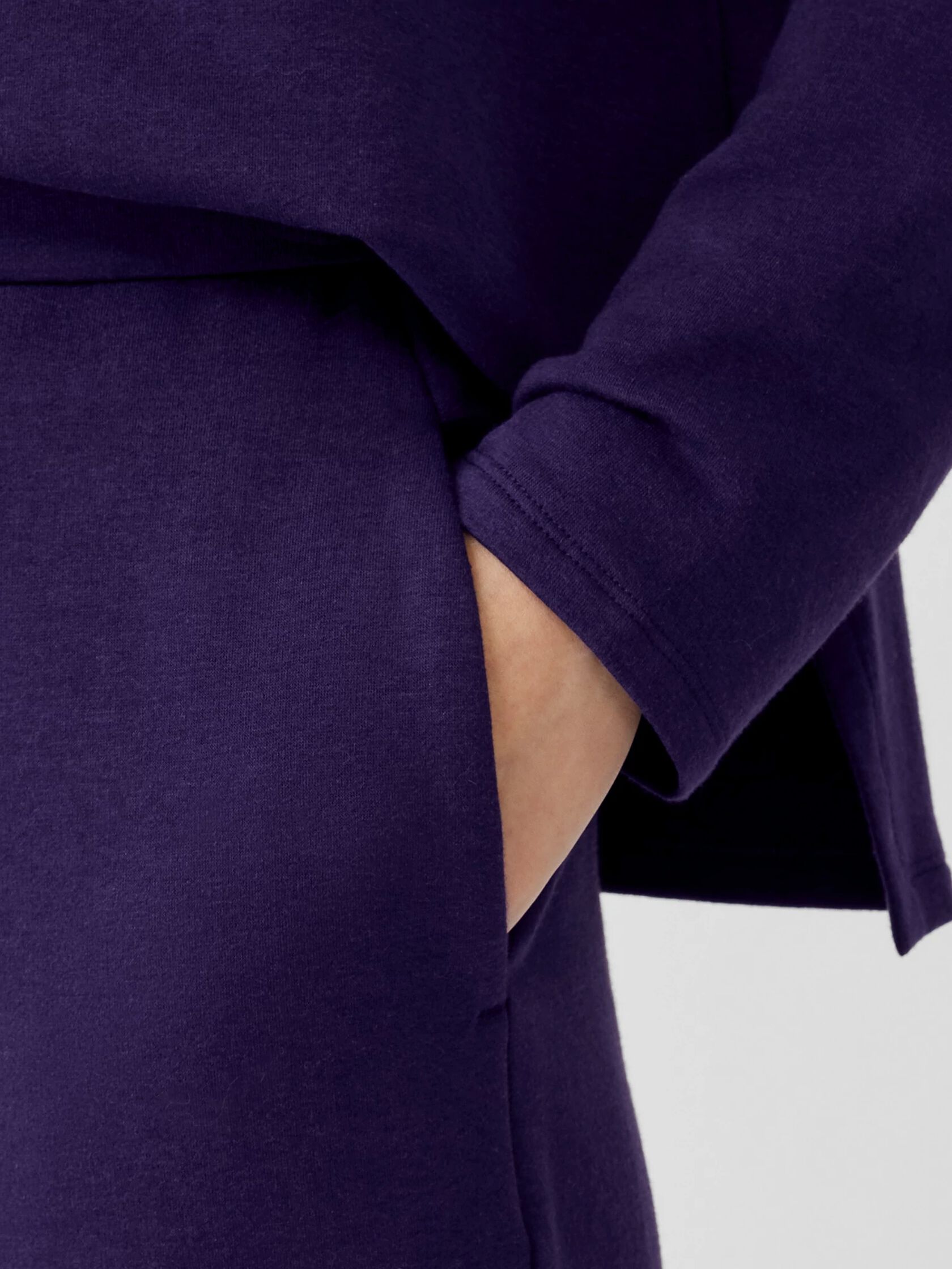 Cozy Brushed Terry Hug Slouchy Pant