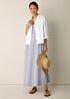 Slubby Organic Cotton Linen Classic Collar Jacket