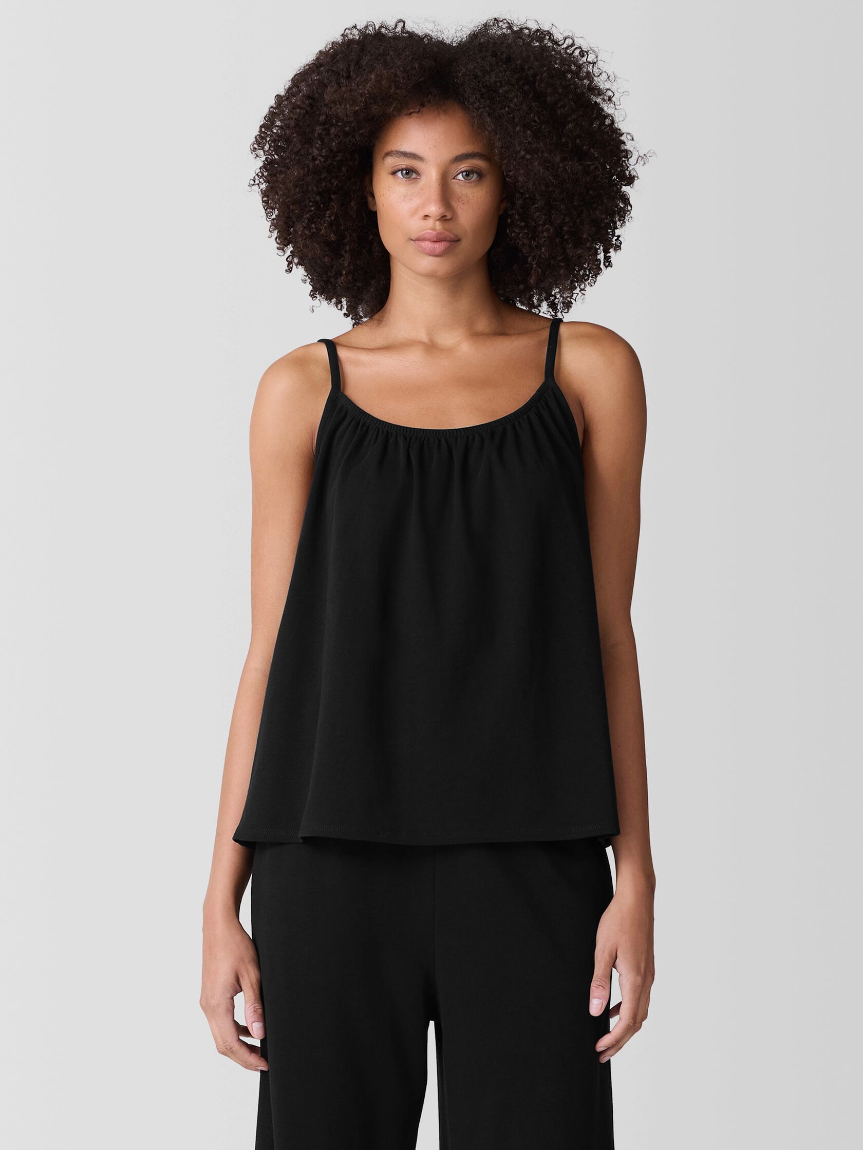 Organic Cotton Interlock Sleep Cami