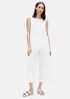 Organic Cotton Gauze Bateau Neck Shell