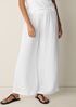 Organic Cotton Lofty Gauze Wide-Leg Pant