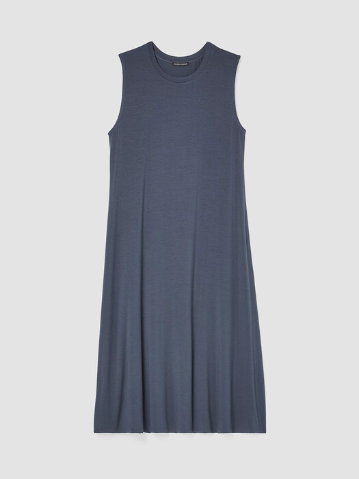 Fine Jersey Crew Neck Dress