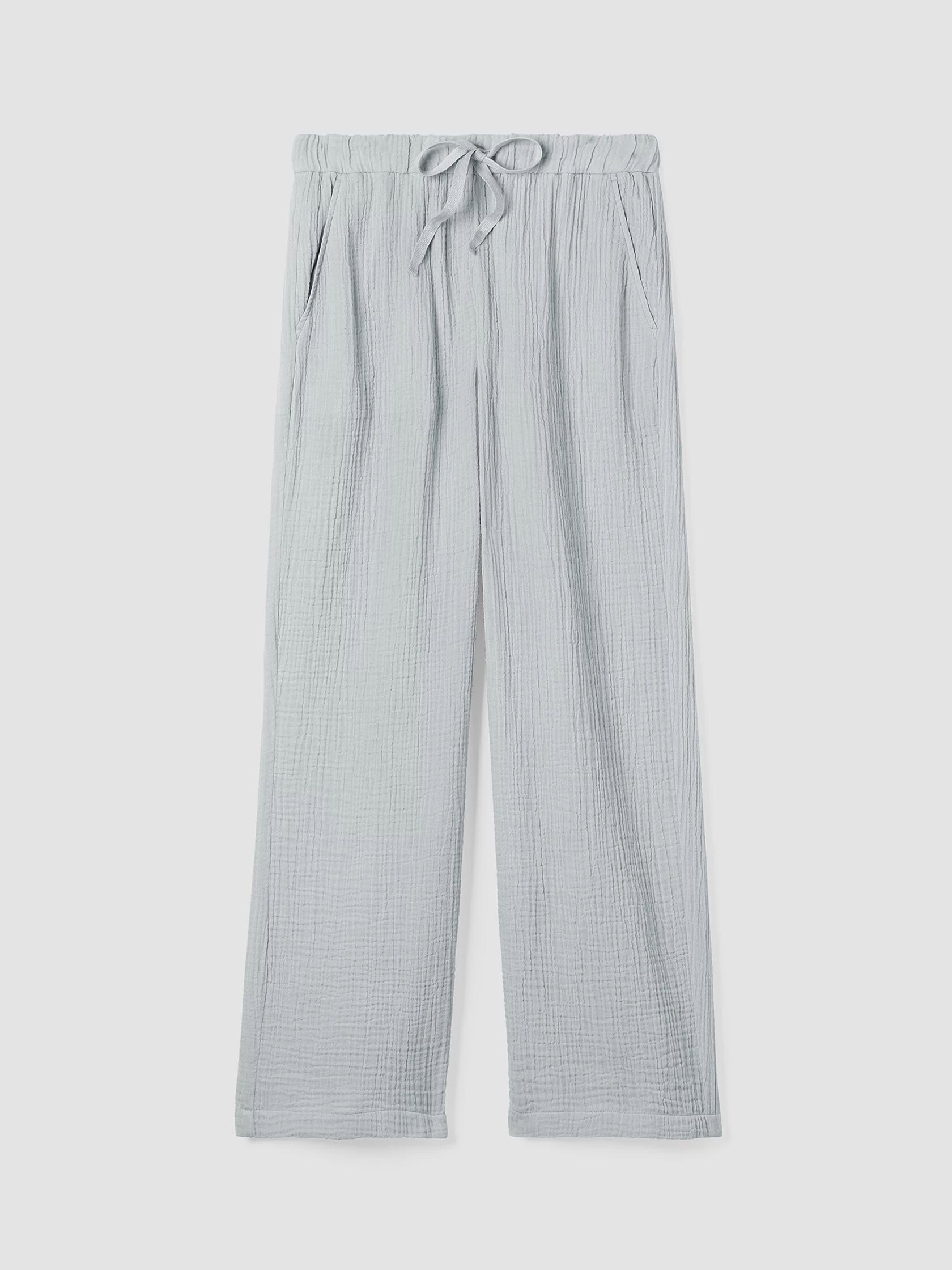 Organic Cotton Lofty Gauze Straight Pant