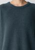 Cashmere Silk Bliss Crew Neck Long Top