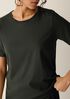 Organic Pima Cotton Jersey Round Neck Tee