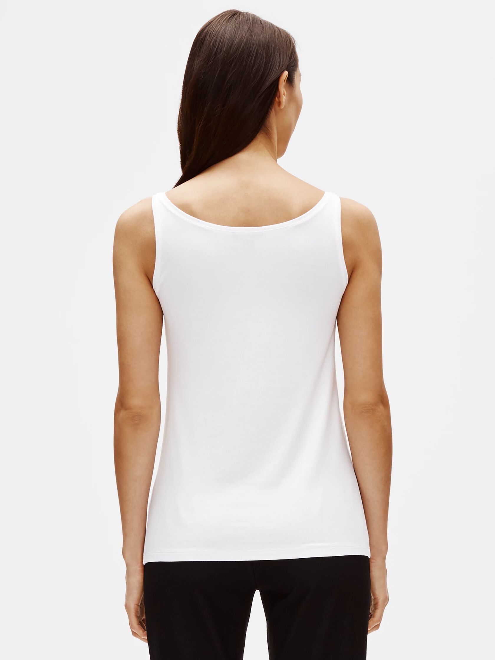 System Lightweight Viscose Jersey Slim Tank