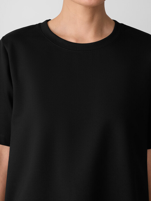 Lightweight Ponte Crew Neck Tee