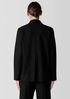 Felted Wool Jersey Blazer in Regenerative Wool