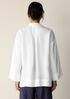 Organic Handkerchief Linen Split Neck Shirt