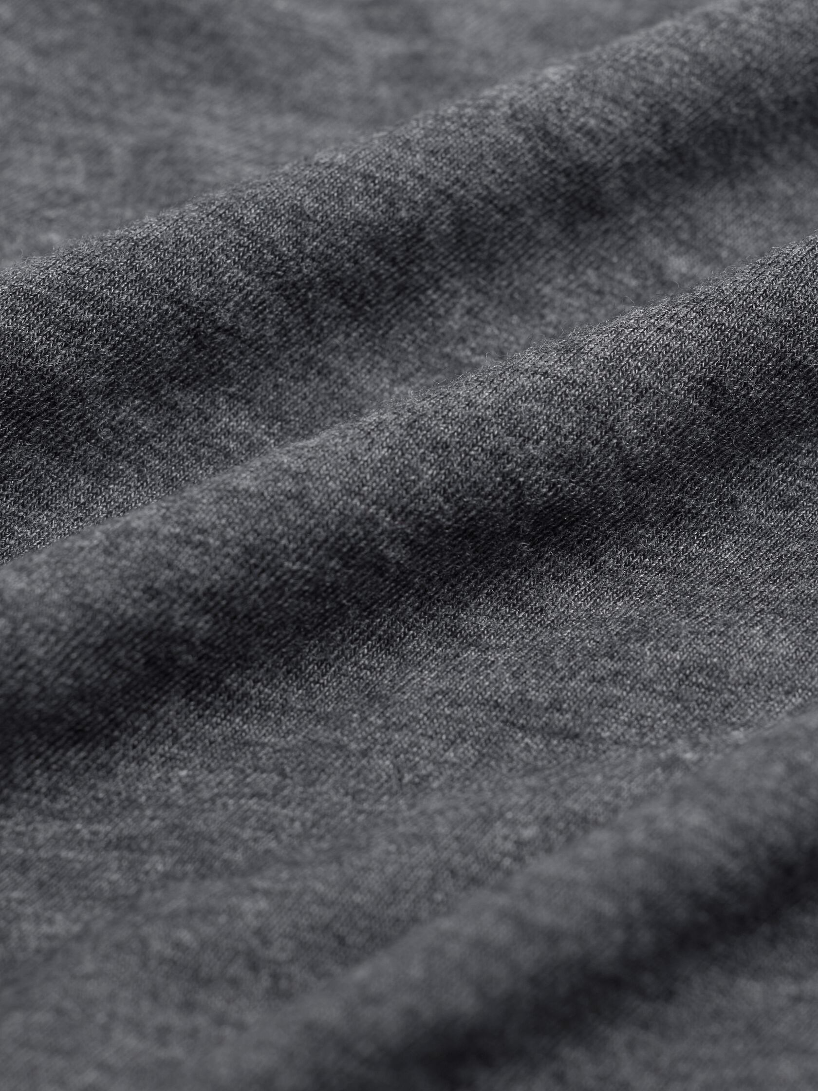 M&eacute;lange Sheer Cotton Blend Knit Scoop Neck Tank