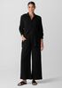 Organic Cotton Lofty Gauze Wide-Leg Pant