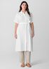 Organic Linen Classic Collar Shirtdress