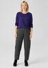 Cotton Hemp Stretch Lantern Pant