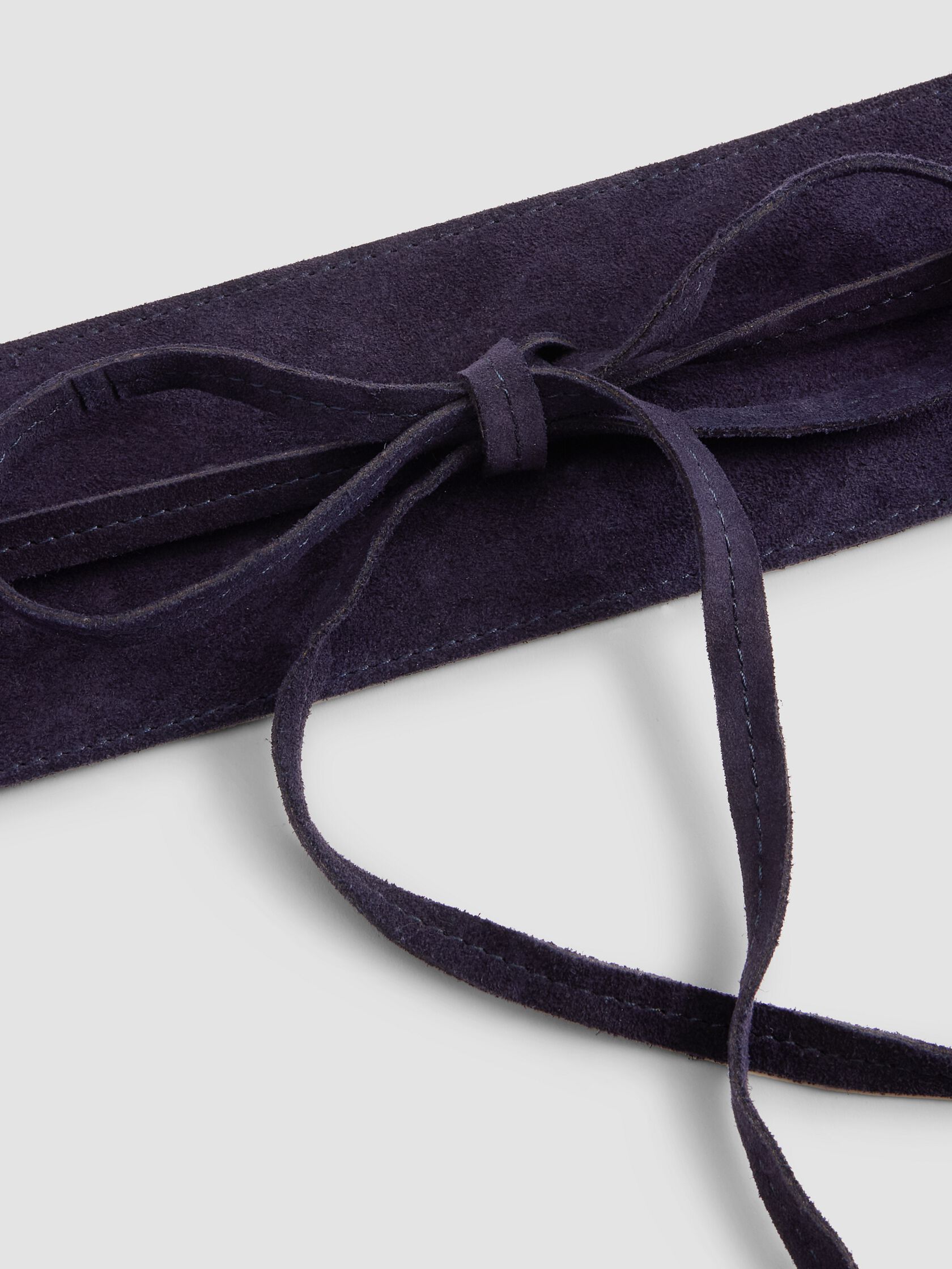 Suede Wrap Belt
