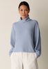 Italian Cashmere Turtleneck Top