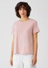 Organic Pima Cotton Jersey Round Neck Tee