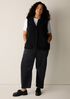 Cozy Recycled Wool Boucle Hooded Vest