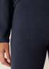 Cozy Brushed Terry Hug High-Waisted Leggings
