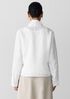 Organic Handkerchief Linen High Collar Jacket