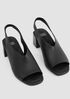 Tess Nappa Leather Slingback Sandal
