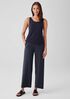 Stretch Silk Jersey Scoop Neck Tank